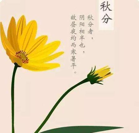 秋分时节短信问候语
