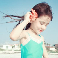 欧美呆萌小孩头像