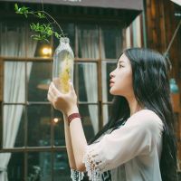 好看的侧脸女生头像 眼泪是天使的礼物