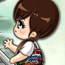 搞笑卡通男左女右情侣头像
