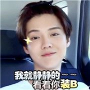 关于鹿晗的qq头像带字