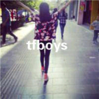 tfboys四叶草头像带字
