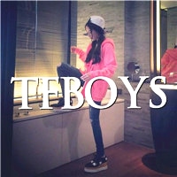 tfboys四叶草头像带字