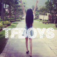 tfboys四叶草头像带字