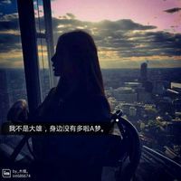 非主流女生背影头像