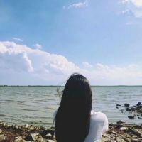 微信头像背影女唯美人物