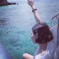意境唯美海女生头像 拥抱孤岛的深海