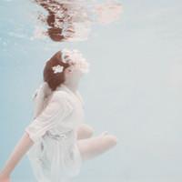 水中意境qq头像女生
