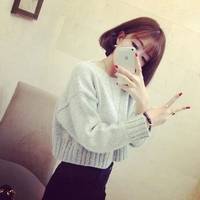 女生海边短发意境头像 扔掉悲伤和孤寂