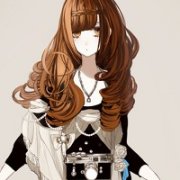 性感卡通微信头像 呆呆傻傻沫沫女