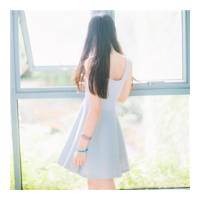 唯美意境背影女生头像 追不上背影的心跳声