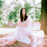 中性风长发唯美意境森系女生头像