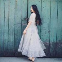 中性风长发唯美意境森系女生头像