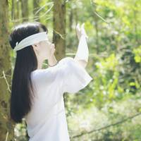 中性风长发唯美意境森系女生头像