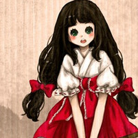 动漫头像女生长发唯美小清新 小伊泽的探险梦