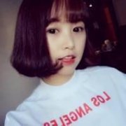 女生头像短发爱笑的女生 我还记得你的微笑好美
