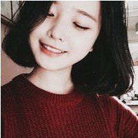 女生头像短发爱笑的女生