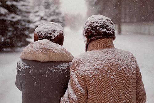 唯美的下雪图片 唯美雪景风采