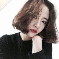 可爱的短发美女头像 韩范短发女生头像