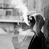 有意境的黑白男生头像
