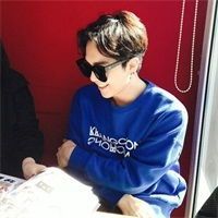 有刘海的帅气韩范男生头像