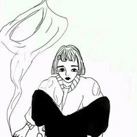 漂亮的手绘女生头像 可爱卡通版