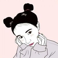 漂亮的手绘女生头像 可爱卡通版