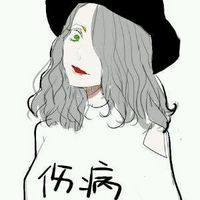 漂亮的手绘女生头像 可爱卡通版