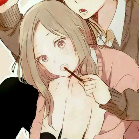 唯美的高清卡通情侣头像 一男一女