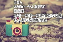 关于爱情很伤感的句子