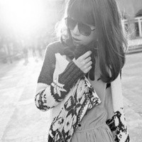 qq女生头像黑白霸气 qq头像霸气女生黑白