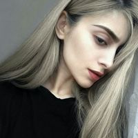 唯美的欧美长发女生头像