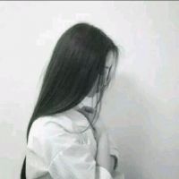 唯美的黑白情侣头像一对