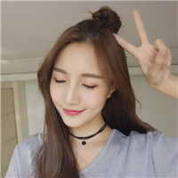 女神范头像韩国版 碧绿涟漪怎及你的眸