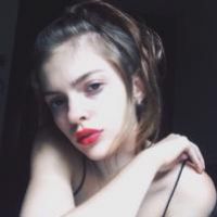 性感红唇欧美女生头像 醉意里的迷茫