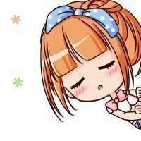 卡通萌娃个性头像   一人一张的姐妹卡通头像