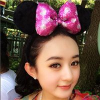 美女明星赵丽颖qq头像