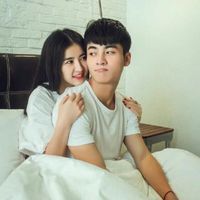 超高颜值的帅哥美女情侣头像