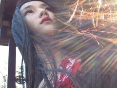好看的女生侧面唯美图片