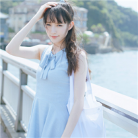 触摸阳光的女生头像 阳光爱笑女生头像