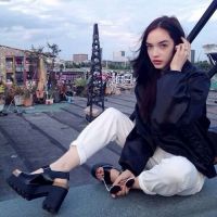 超拽欧美时尚女生头像_时尚女神来袭