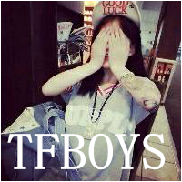 qq女生头像带字tfboys tfboys女生头像