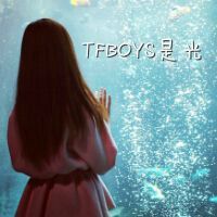 女生背影长发头像tfboys