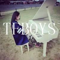 女生背影长发头像tfboys