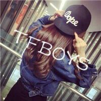 女生背影长发头像tfboys