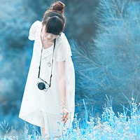 唯美时尚的女生头像_那么时尚那么美