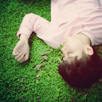 森系安静男生头像_森系帅气的男孩