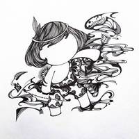 卡通手绘动漫头像_手绘卡通qq头像