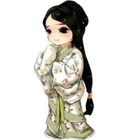 手绘卡通qq头像 qq手绘头像卡通女生