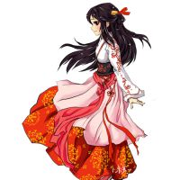 手绘卡通qq头像 qq手绘头像卡通女生